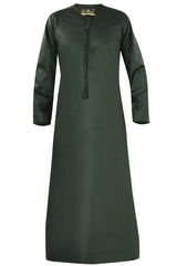 Hunter - Authentic Omani Stitch Thobe for Men – Traditional Gulf Style