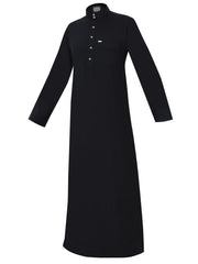Standard thobes are traditional garments worn by Arabs, known for their distinctive design and comfort Black.