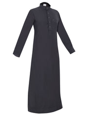 Standard thobes are traditional garments worn by Arabs, known for their distinctive design and comfort Grey.