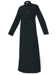 Standard thobes are traditional garments worn by Arabs, known for their distinctive design and comfort Dark Green.