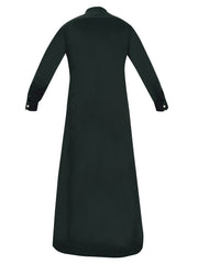 Shirt thobes are traditional garments worn by Arabs, known for their distinctive design and comfort Dark Green