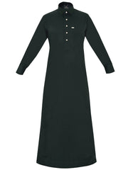 Shirt thobes are traditional garments worn by Arabs, known for their distinctive design and comfort Dark Green