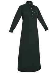 Shirt thobes are traditional garments worn by Arabs, known for their distinctive design and comfort Dark Green