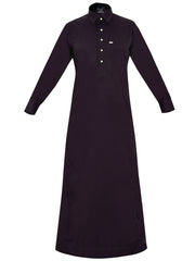 Shirt thobes are traditional garments worn by Arabs, known for their distinctive design and comfort Plum