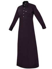 Shirt thobes are traditional garments worn by Arabs, known for their distinctive design and comfort Plum