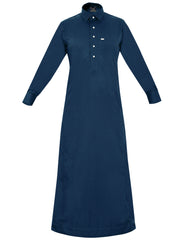 Shirt thobes are traditional garments worn by Arabs, known for their distinctive design and comfort Petrol Blue