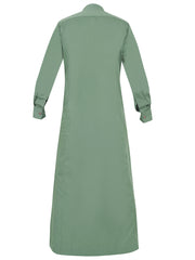 Cufflink thobes are traditional garments worn by Arabs, known for their distinctive design and comfort Pistacho