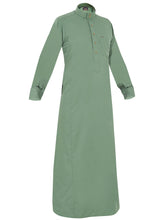 Cufflink thobes are traditional garments worn by Arabs, known for their distinctive design and comfort Pistacho