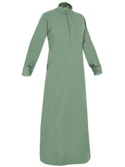 Cufflink thobes are traditional garments worn by Arabs, known for their distinctive design and comfort Pistacho