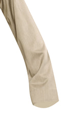 Tan - Omani Thobe Design 4 Premium Fabric Embroidered With Tassel For Any Occasion