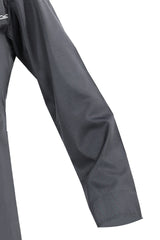 Light Pewter - Omani Thobe Design 3 Premium Fabric Embroidered With Tassel For Any Occasion