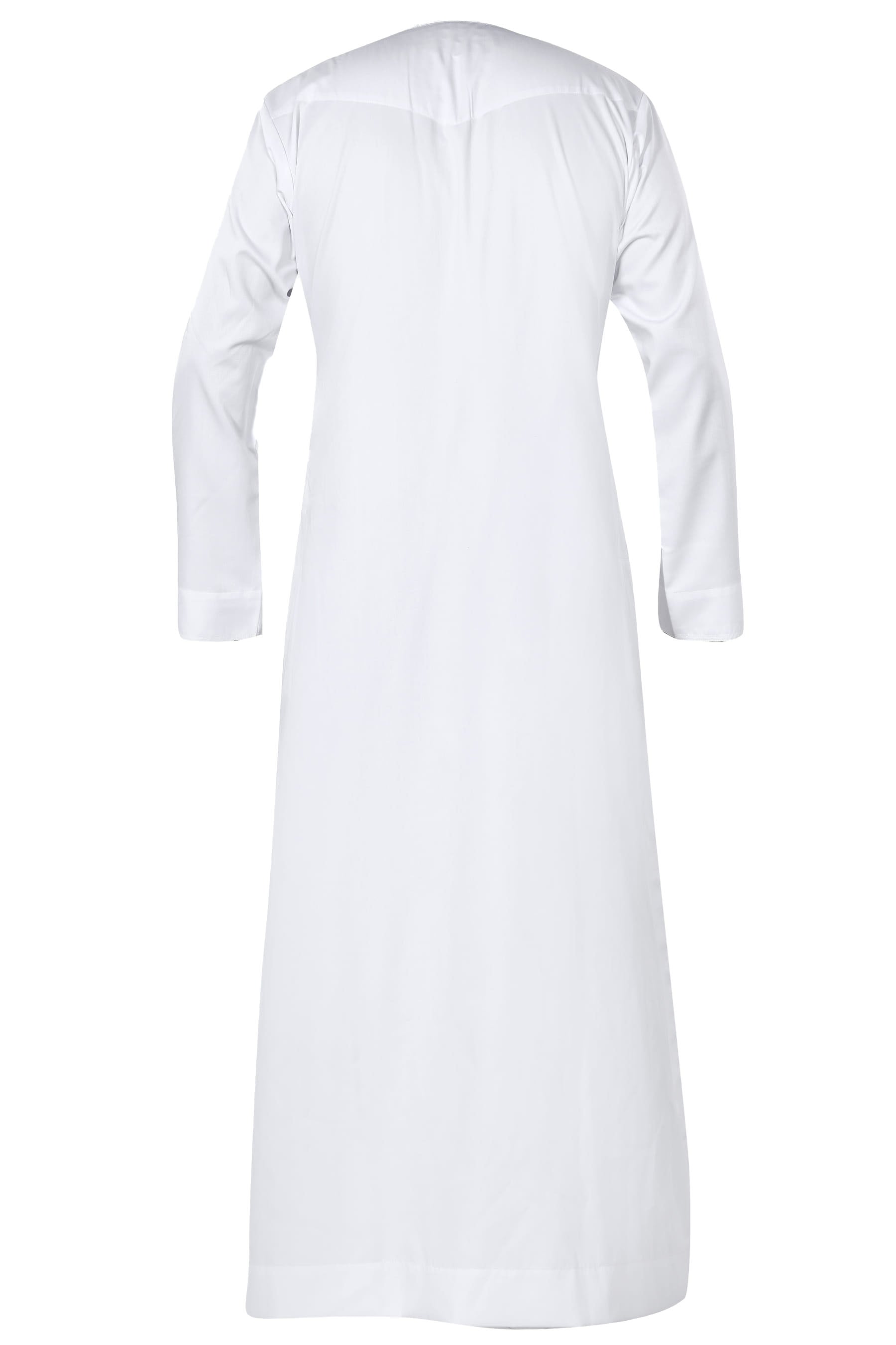 Omani Embroidery Mens Thobe for Sale UK Online With Tassel color White Royal Premium Fabric Gulf Style for Jummah Namaz, Eid Prayer