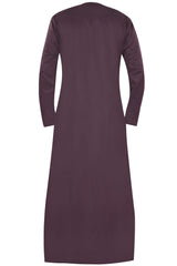Omani Embroidery Mens Thobe for Sale UK Online With Tassel color Wine Royal Premium Fabric Gulf Style for Jummah Namaz, Eid Prayer