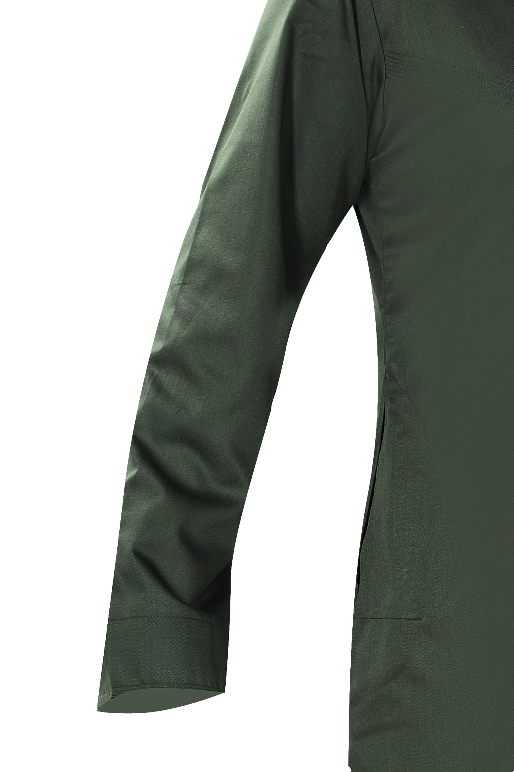 Dark Green - Authentic Omani Stitch Thobe for Men – Traditional Gulf Style
