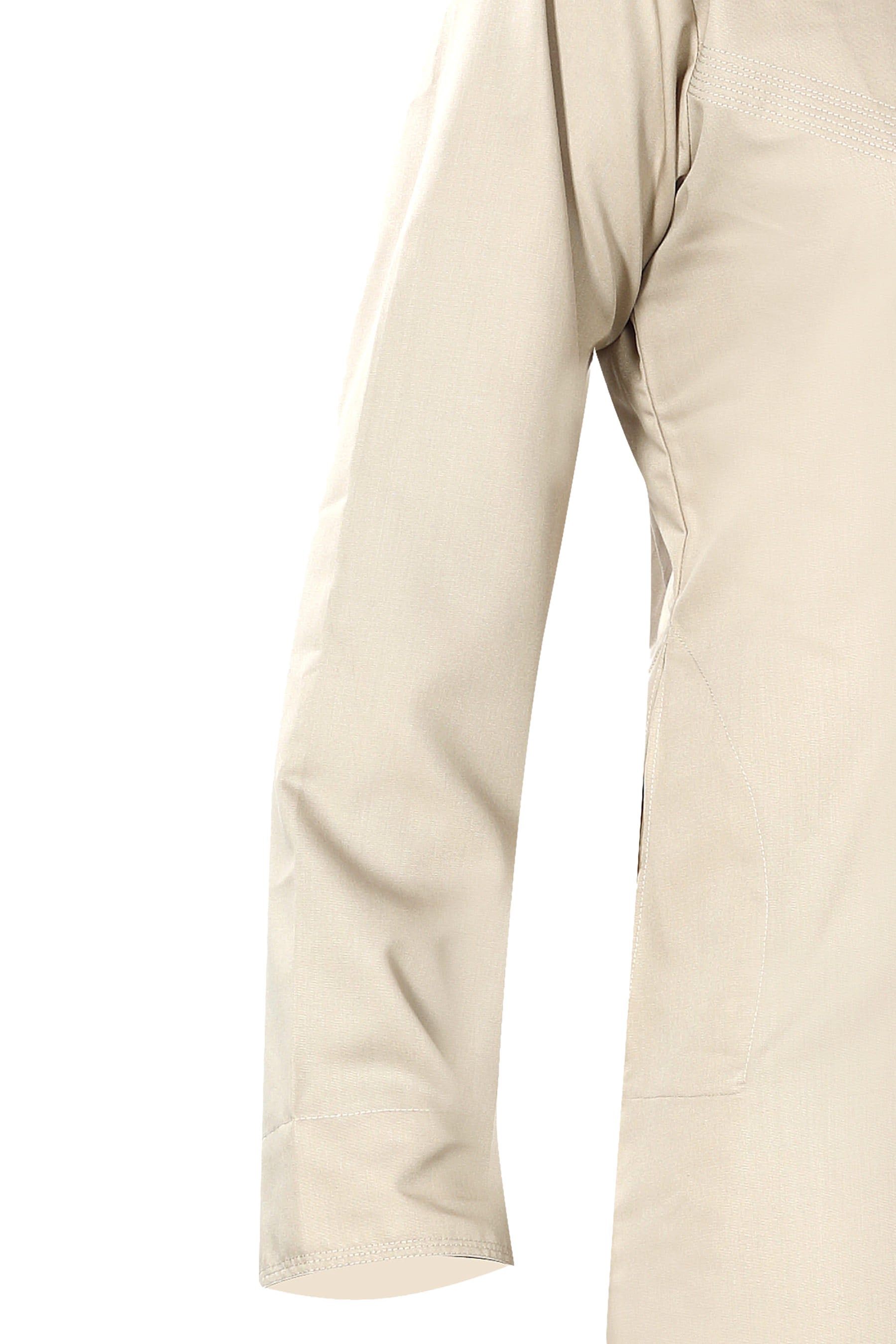 Khaki - Authentic Omani Stitch Thobe for Men – Traditional Gulf Style
