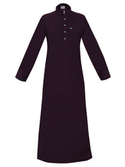 Standard thobes are traditional garments worn by Arabs, known for their distinctive design and comfort Plum.