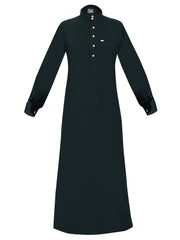 Cufflink thobes are traditional garments worn by Arabs, known for their distinctive design and comfort Military Green